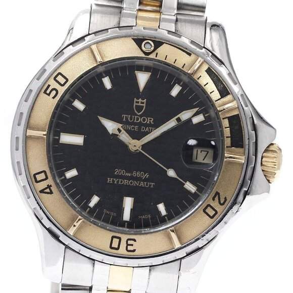 TUDOR Hydro note 85193P black Dial Automatic Boy's Watch_899205 - Picture 1 of 6